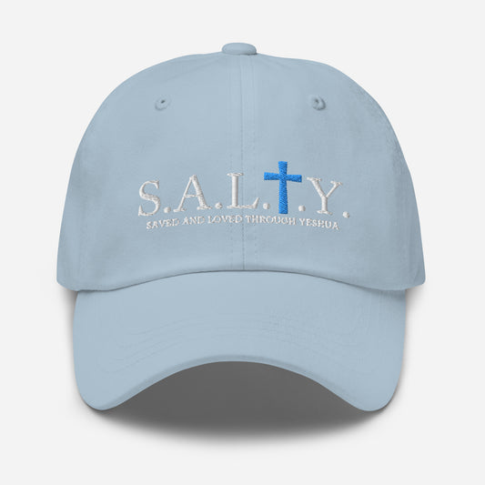 S.A.L.T.Y. light blue hat