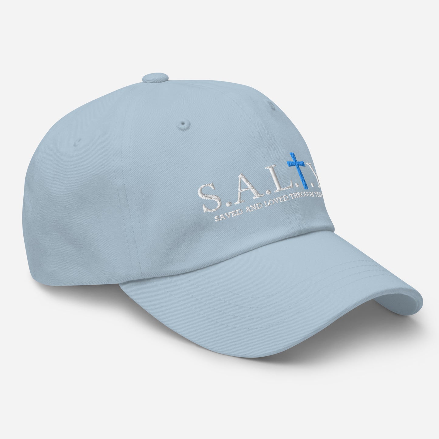 S.A.L.T.Y. light blue hat