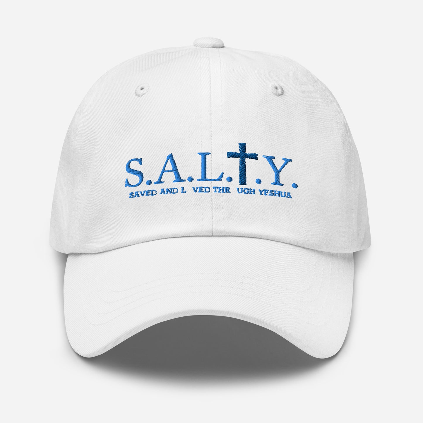 S.A.L.T.Y. white/blue hat