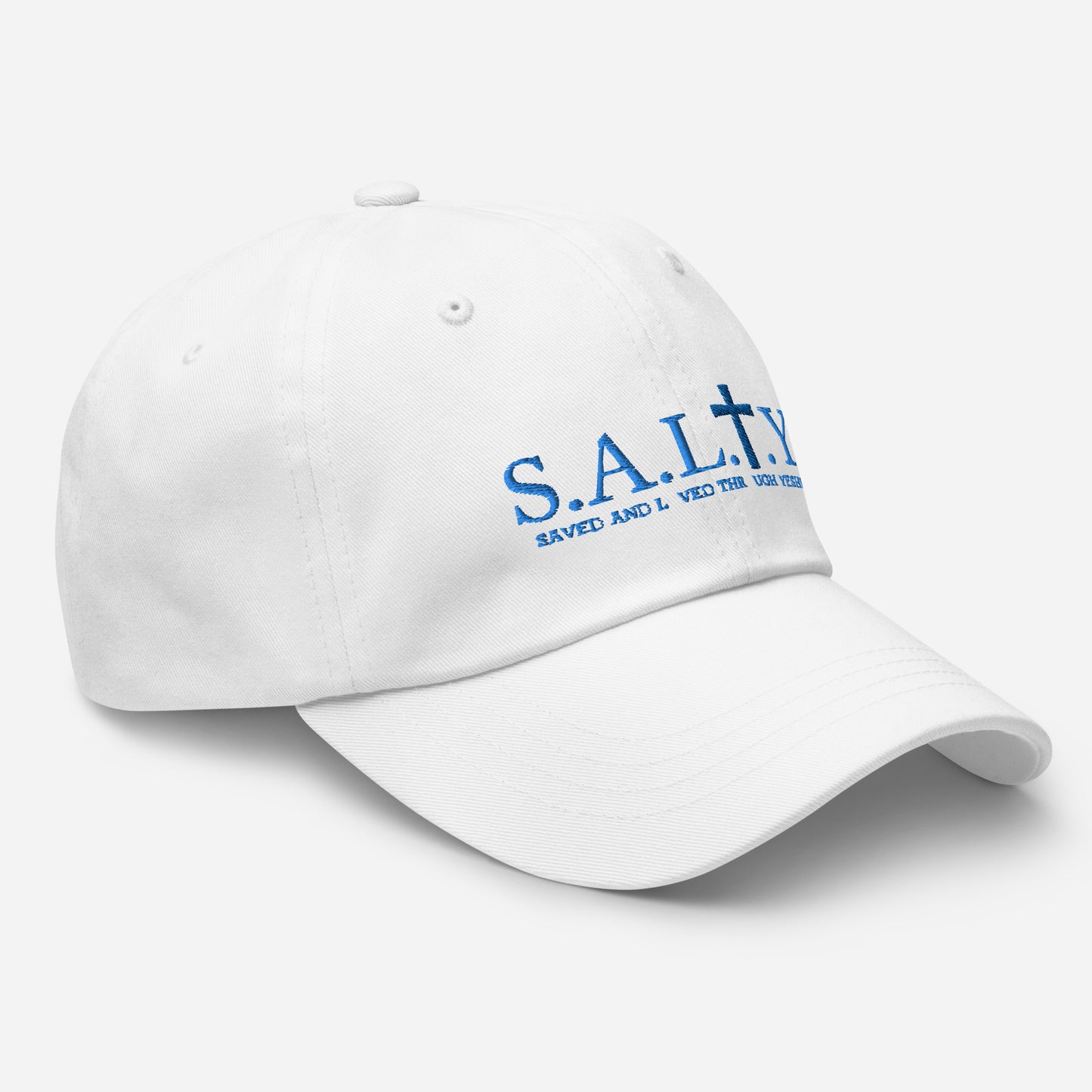 S.A.L.T.Y. white/blue hat