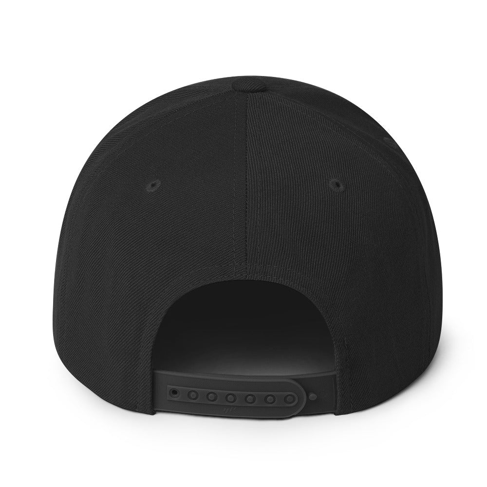 S.A.L.T.Y. black snapback hat