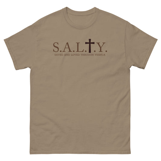 S.A.L.T.Y. beige classic tee