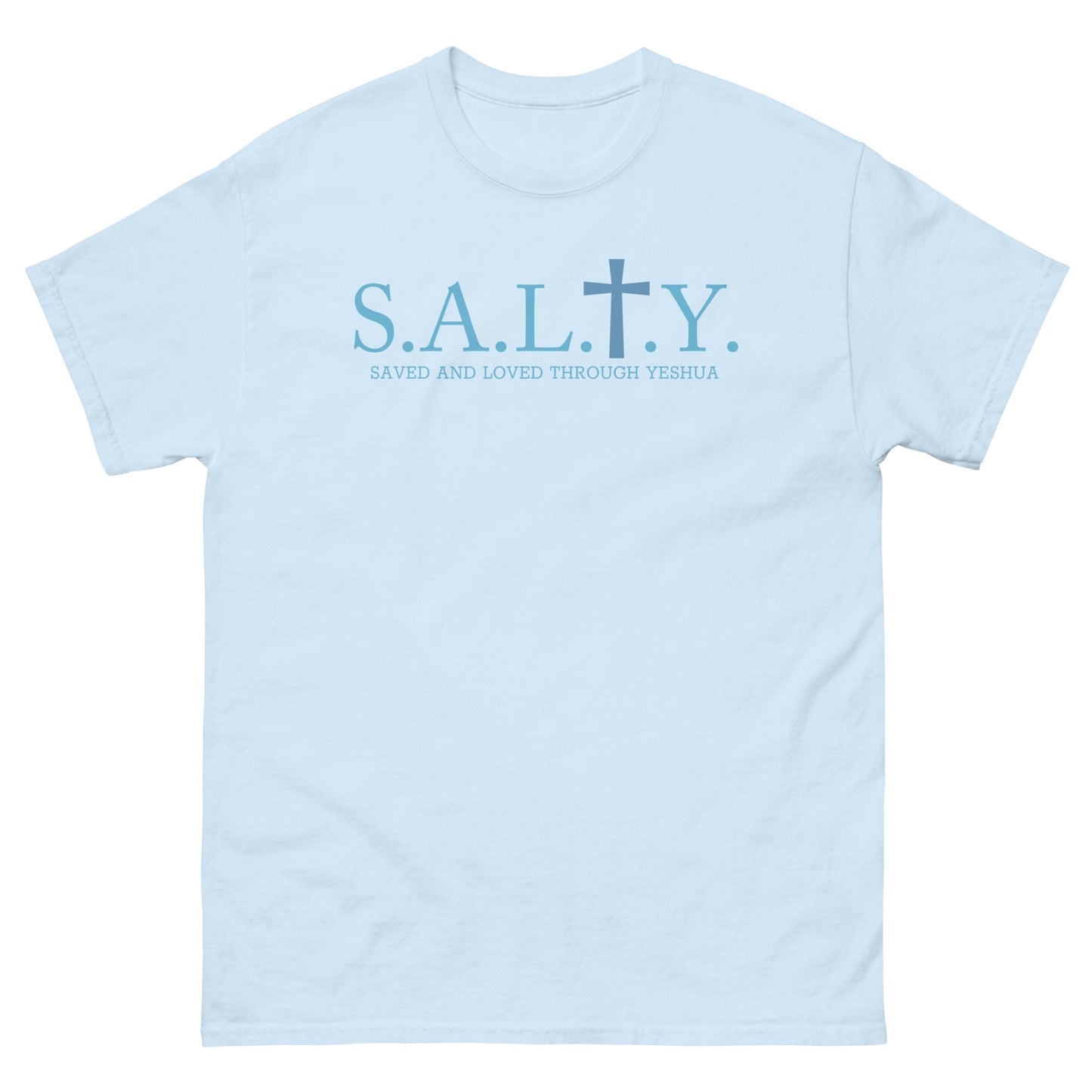 S.A.L.T.Y. light blue classic tee