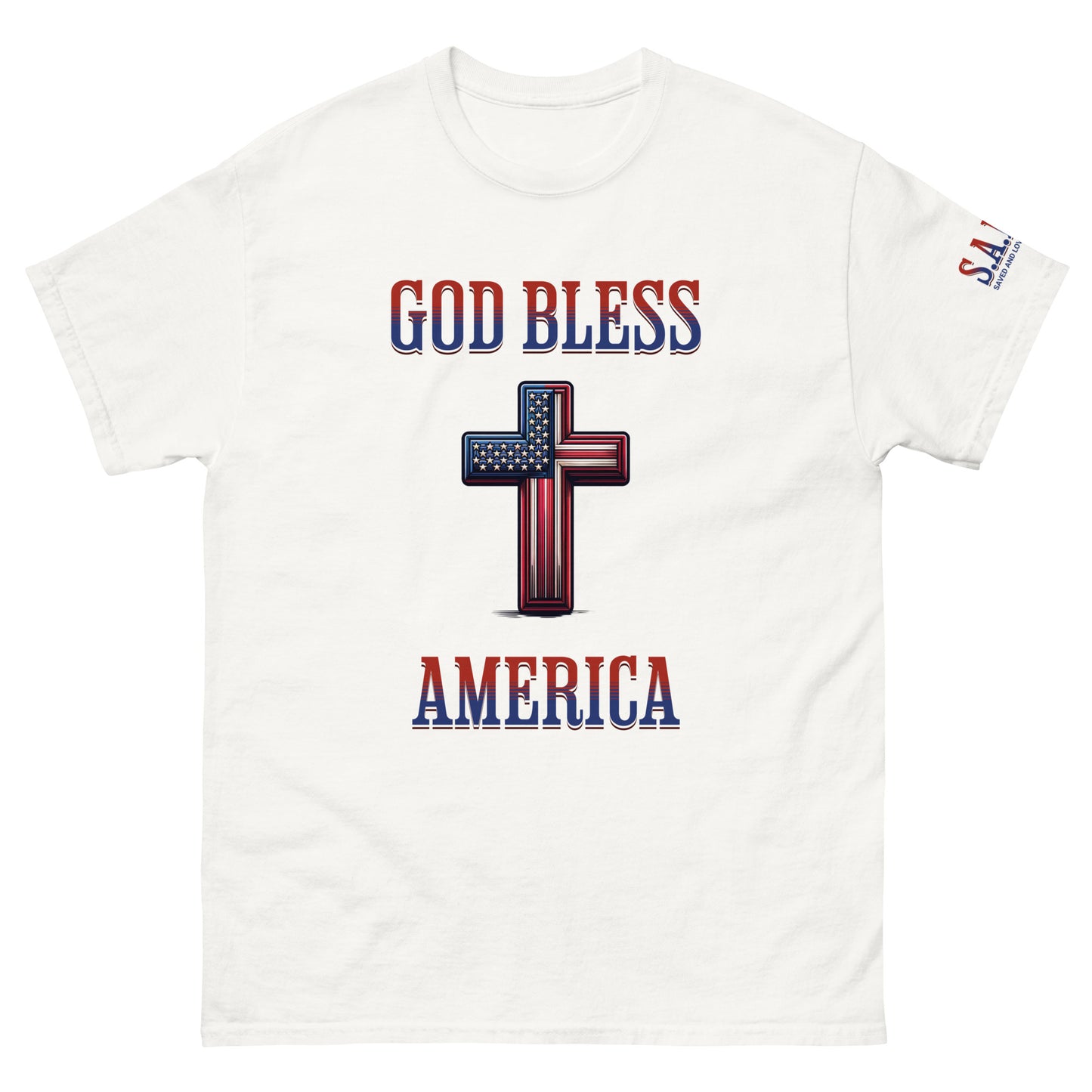 "God Bless America" classic tee