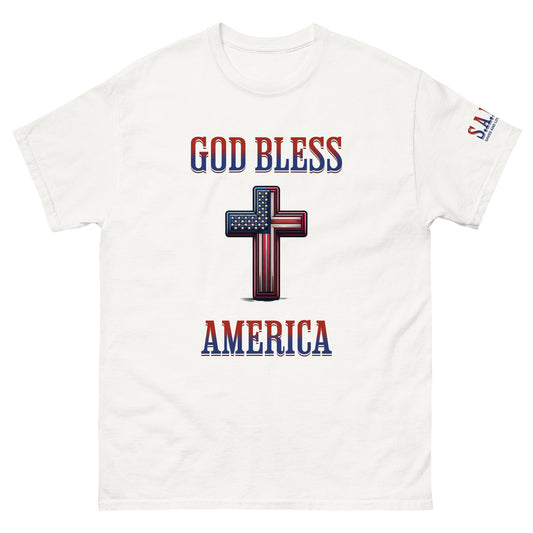 "God Bless America" classic tee