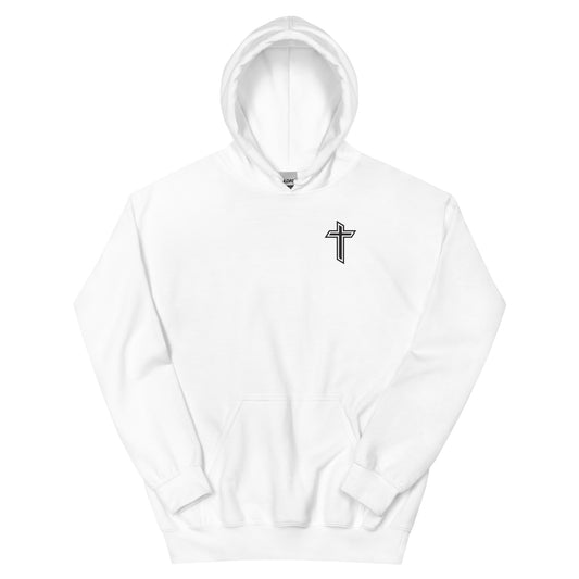 Stay S.A.L.T.Y. white hoodie