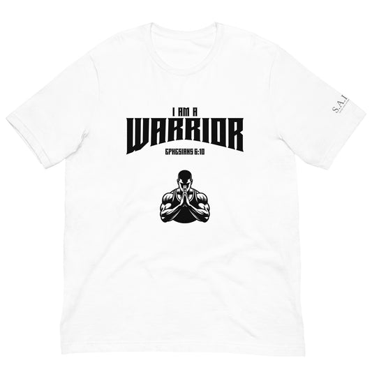 "Strong Warrior" white t-shirt