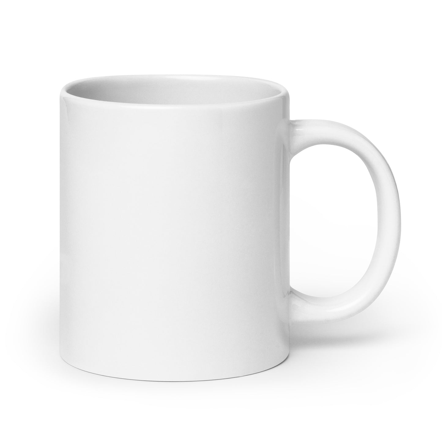 S.A.L.T.Y. 20 oz. white glossy mug